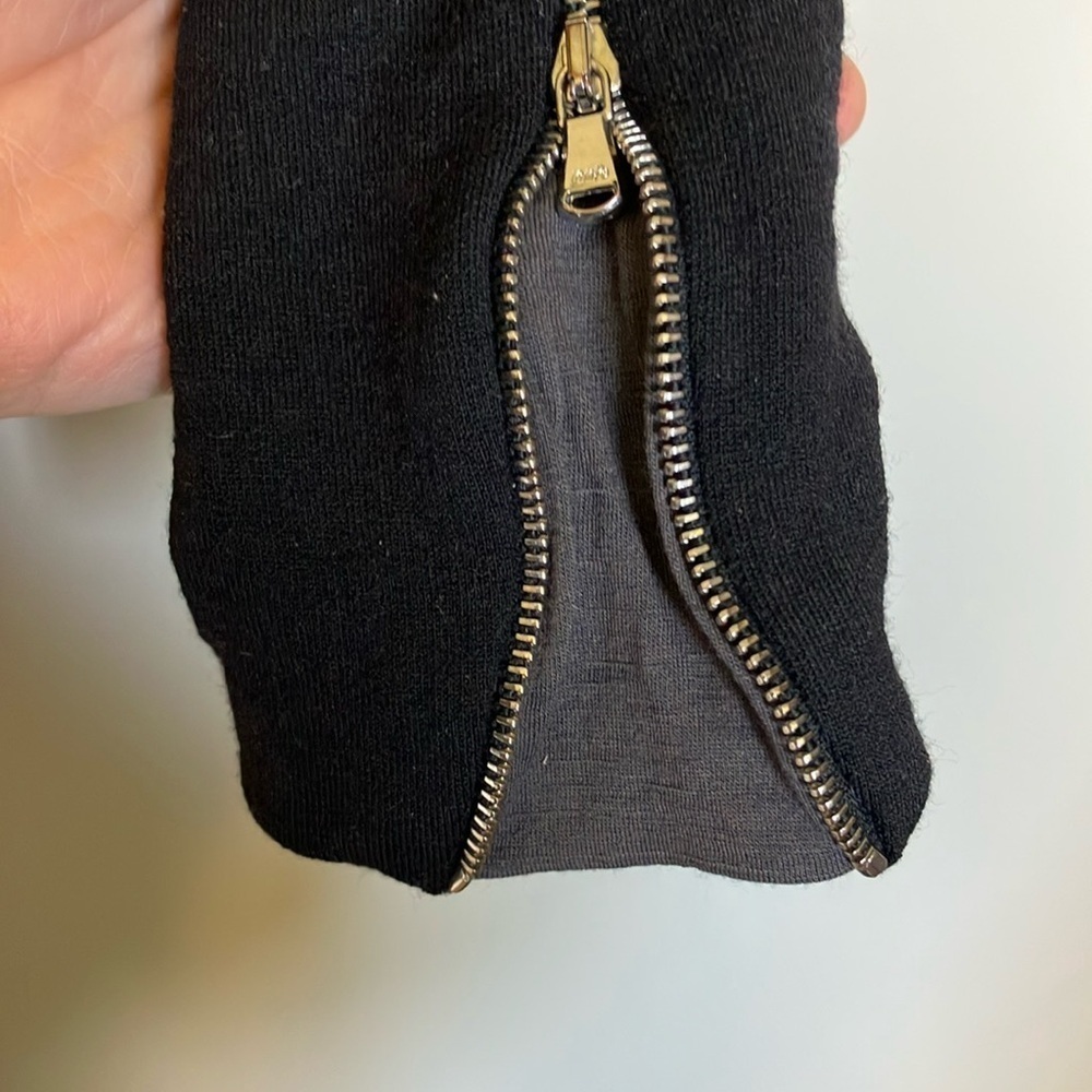 Ramblers Way 100% Rambouillet Wool Black Jacket - Picture 6 of 9